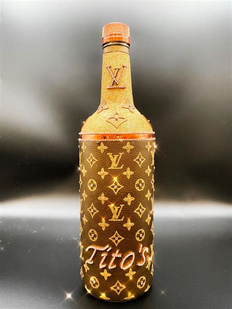 louis vuitton alcohol bottle.